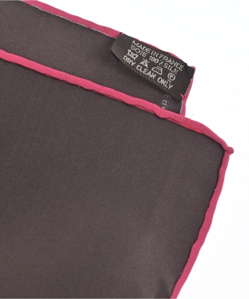 HERMES（エルメス）バンダナ・スカーフ 茶 サイズ:90 レディース/2200654551165