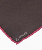 HERMES（エルメス）バンダナ・スカーフ 茶 サイズ:90 レディース/2200654551165