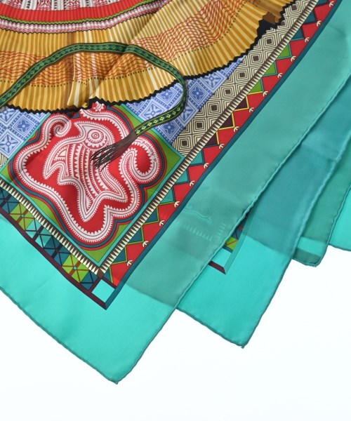 HERMES（エルメス）バンダナ・スカーフ 緑 サイズ:90 レディース/2200654551189