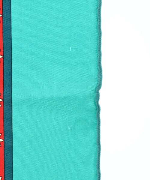 HERMES（エルメス）バンダナ・スカーフ 緑 サイズ:90 レディース/2200654551189
