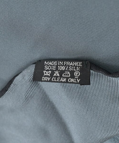 HERMES（エルメス）バンダナ・スカーフ グレー サイズ:- レディース/2200654551202