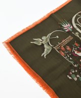 HERMES（エルメス）バンダナ・スカーフ カーキ サイズ:90 レディース/2200654551219