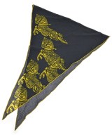 HERMES（エルメス）バンダナ・スカーフ 黒 サイズ:- レディース/2200654551271