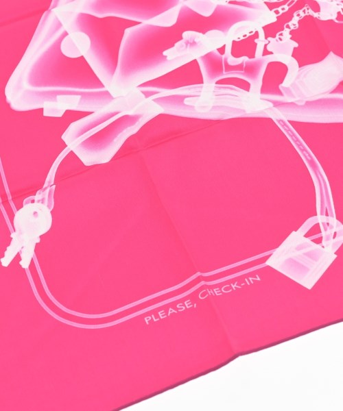 HERMES（エルメス）バンダナ・スカーフ ピンク サイズ:70 レディース/2200654762011