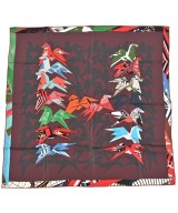 HERMES（エルメス）バンダナ・スカーフ 赤 サイズ:70 レディース/2200654762035