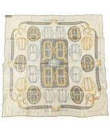 HERMES（エルメス）バンダナ・スカーフ ベージュ サイズ:70 レディース/2200654762059