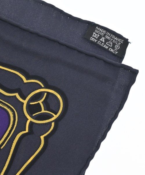 HERMES（エルメス）バンダナ・スカーフ 紫 サイズ:70 レディース/2200654762103