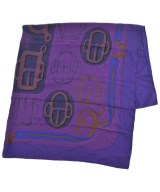 HERMES（エルメス）バンダナ・スカーフ 紫 サイズ:140 レディース/2200654762134