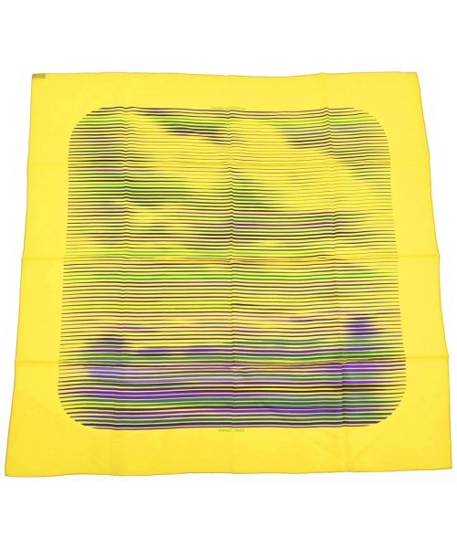 HERMES(エルメス)バンダナ・スカーフ 黄 サイズ:90/2200654762196