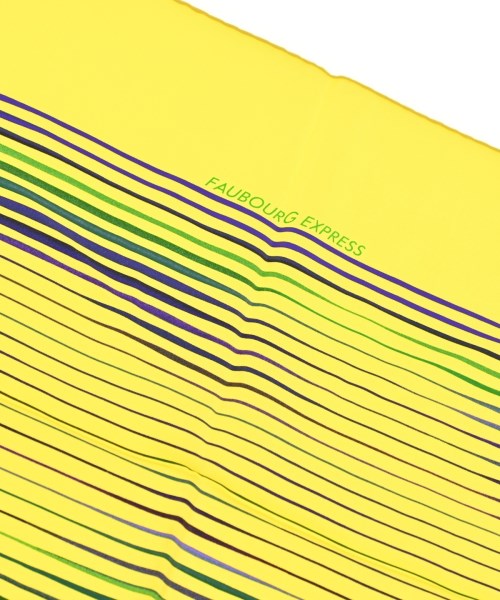 HERMES（エルメス）バンダナ・スカーフ 黄 サイズ:90 レディース/2200654762196