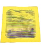 HERMES（エルメス）バンダナ・スカーフ 黄 サイズ:90 レディース/2200654762196