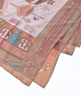 HERMES（エルメス）バンダナ・スカーフ ピンク サイズ:90 レディース/2200654762233