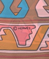 HERMES（エルメス）バンダナ・スカーフ ピンク サイズ:90 レディース/2200654762233