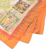 HERMES（エルメス）バンダナ・スカーフ 黄 サイズ:90 レディース/2200654762257