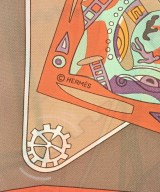 HERMES（エルメス）バンダナ・スカーフ 黄 サイズ:90 レディース/2200654762257