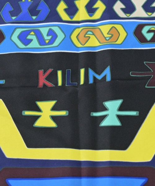 HERMES（エルメス）バンダナ・スカーフ 青 サイズ:90 レディース/2200654762288