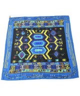 HERMES（エルメス）バンダナ・スカーフ 青 サイズ:90 レディース/2200654762288