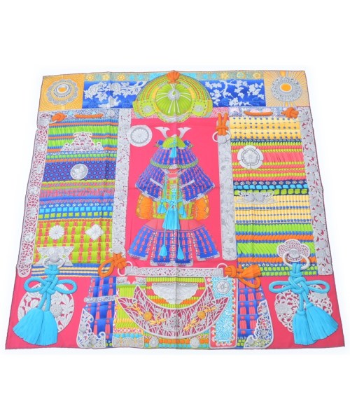 HERMES(エルメス)バンダナ・スカーフ ピンク サイズ:90/2200654762295