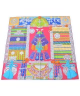 HERMES（エルメス）バンダナ・スカーフ ピンク サイズ:90 レディース/2200654762295