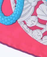 HERMES（エルメス）バンダナ・スカーフ ピンク サイズ:90 レディース/2200654762295