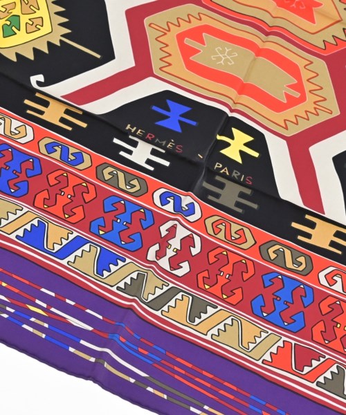 HERMES（エルメス）バンダナ・スカーフ 紫 サイズ:90 レディース/2200654762318