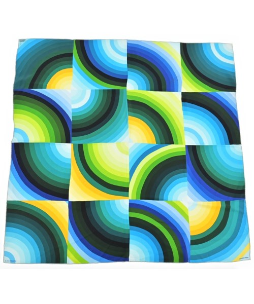 HERMES(エルメス)バンダナ・スカーフ 青 サイズ:90/2200654762325