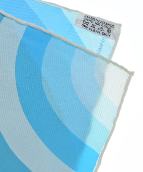 HERMES（エルメス）バンダナ・スカーフ 青 サイズ:90 レディース/2200654762325