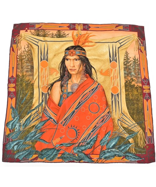 HERMES(エルメス)バンダナ・スカーフ その他（柄物・カラフル） サイズ:90/2200654762332