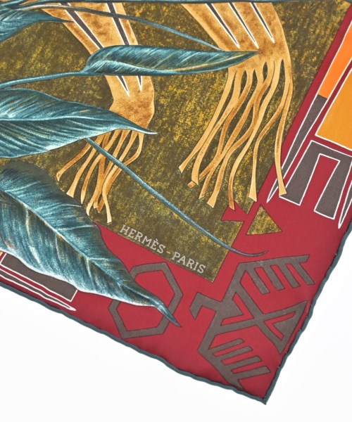 HERMES（エルメス）バンダナ・スカーフ その他（柄物・カラフル） サイズ:90 レディース/2200654762332