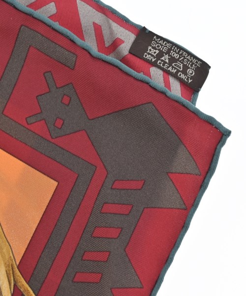 HERMES（エルメス）バンダナ・スカーフ その他（柄物・カラフル） サイズ:90 レディース/2200654762332