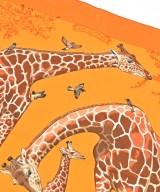 HERMES（エルメス）バンダナ・スカーフ オレンジ サイズ:- レディース/2200654762363