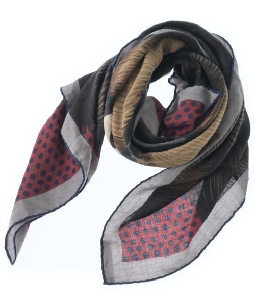 HERMES（エルメス）バンダナ・スカーフ 黒 サイズ:100 レディース/2200654762394