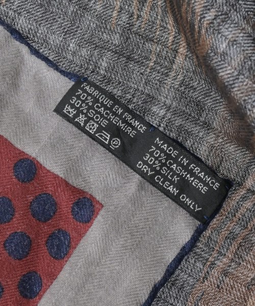 HERMES（エルメス）バンダナ・スカーフ 黒 サイズ:100 レディース/2200654762394