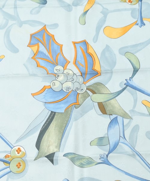 HERMES（エルメス）バンダナ・スカーフ グレー サイズ:90 レディース/2200650020146