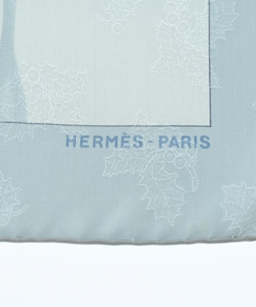 HERMES（エルメス）バンダナ・スカーフ グレー サイズ:90 レディース/2200650020146