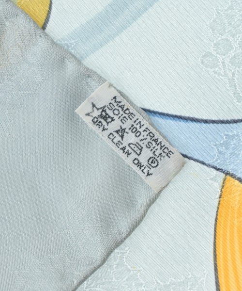 HERMES（エルメス）バンダナ・スカーフ グレー サイズ:90 レディース/2200650020146