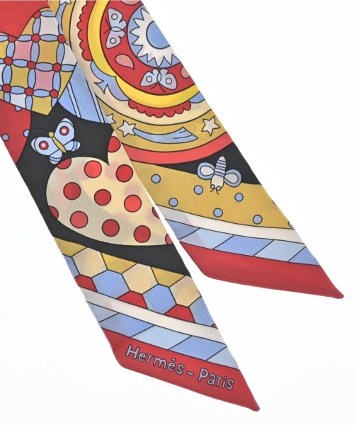 HERMES（エルメス）バンダナ・スカーフ 赤 サイズ:- レディース/2200655269045