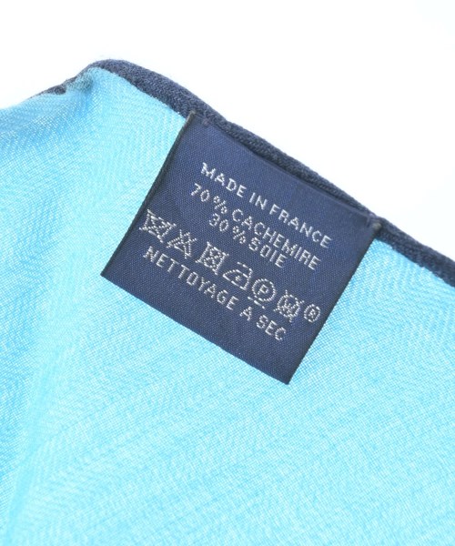 HERMES（エルメス）バンダナ・スカーフ 青 サイズ:- レディース/2200655276012