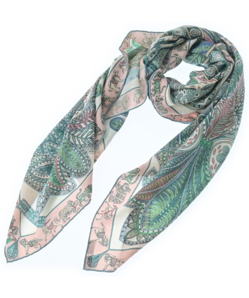 HERMES(エルメス)バンダナ・スカーフ 緑 サイズ:140/2200655540045