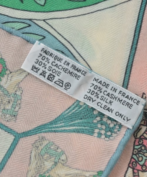 HERMES（エルメス）バンダナ・スカーフ 緑 サイズ:140 レディース/2200655540045