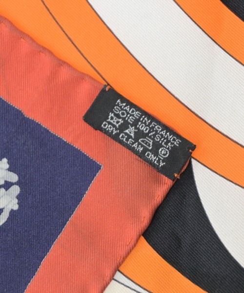 HERMES（エルメス）バンダナ・スカーフ 白 サイズ:90 レディース/2200655540052