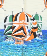 HERMES（エルメス）バンダナ・スカーフ 白 サイズ:90 レディース/2200655540052