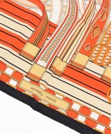 HERMES（エルメス）バンダナ・スカーフ オレンジ サイズ:90 レディース/2200649381067