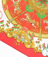 HERMES（エルメス）バンダナ・スカーフ 赤 サイズ:90 レディース/2200656057023