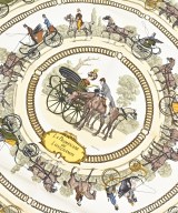 HERMES（エルメス）バンダナ・スカーフ 青 サイズ:90 レディース/2200656057030