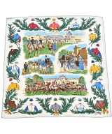 HERMES（エルメス）バンダナ・スカーフ 白 サイズ:90 レディース/2200656057047