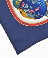 HERMES（エルメス）バンダナ・スカーフ 紺 サイズ:90 レディース/2200656057054