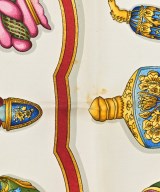 HERMES（エルメス）バンダナ・スカーフ 紺 サイズ:90 レディース/2200656057054