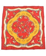 HERMES（エルメス）バンダナ・スカーフ 赤 サイズ:90 レディース/2200656057115