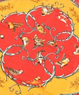 HERMES（エルメス）バンダナ・スカーフ 赤 サイズ:90 レディース/2200656057115